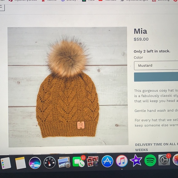 Kids Beanie - Picture 4 of 4